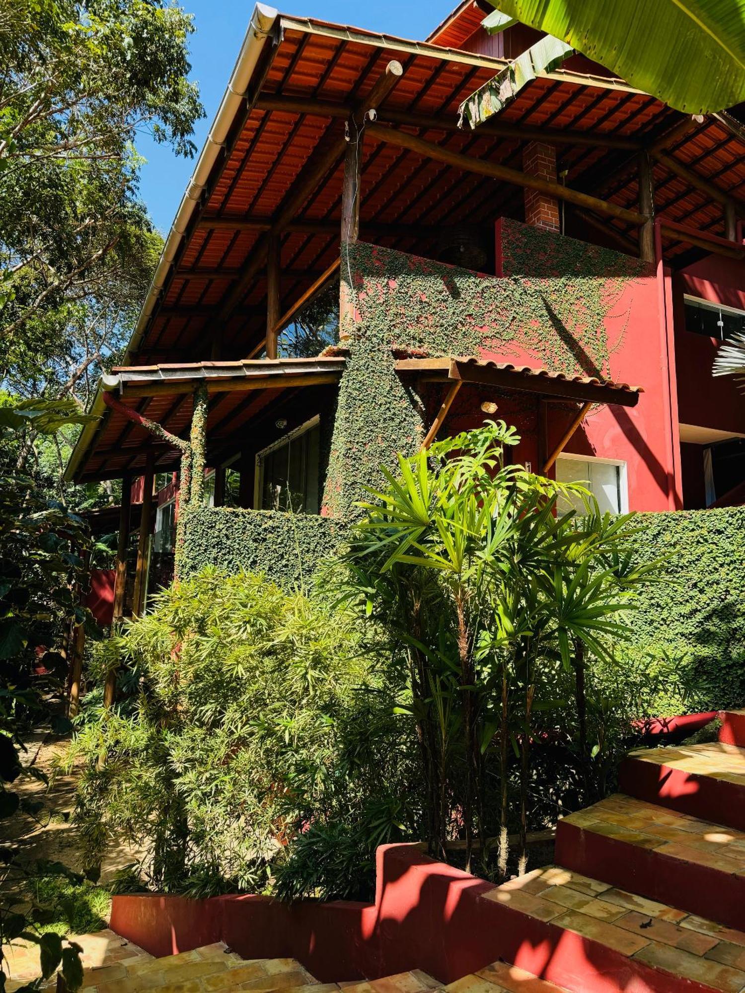 Jardim Botanico Casa Rossa Bungalows & Apartments مورو دي ساو باولو المظهر الخارجي الصورة