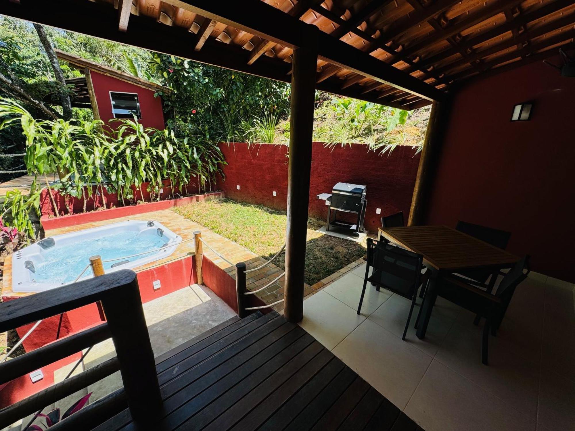 Jardim Botanico Casa Rossa Bungalows & Apartments مورو دي ساو باولو المظهر الخارجي الصورة