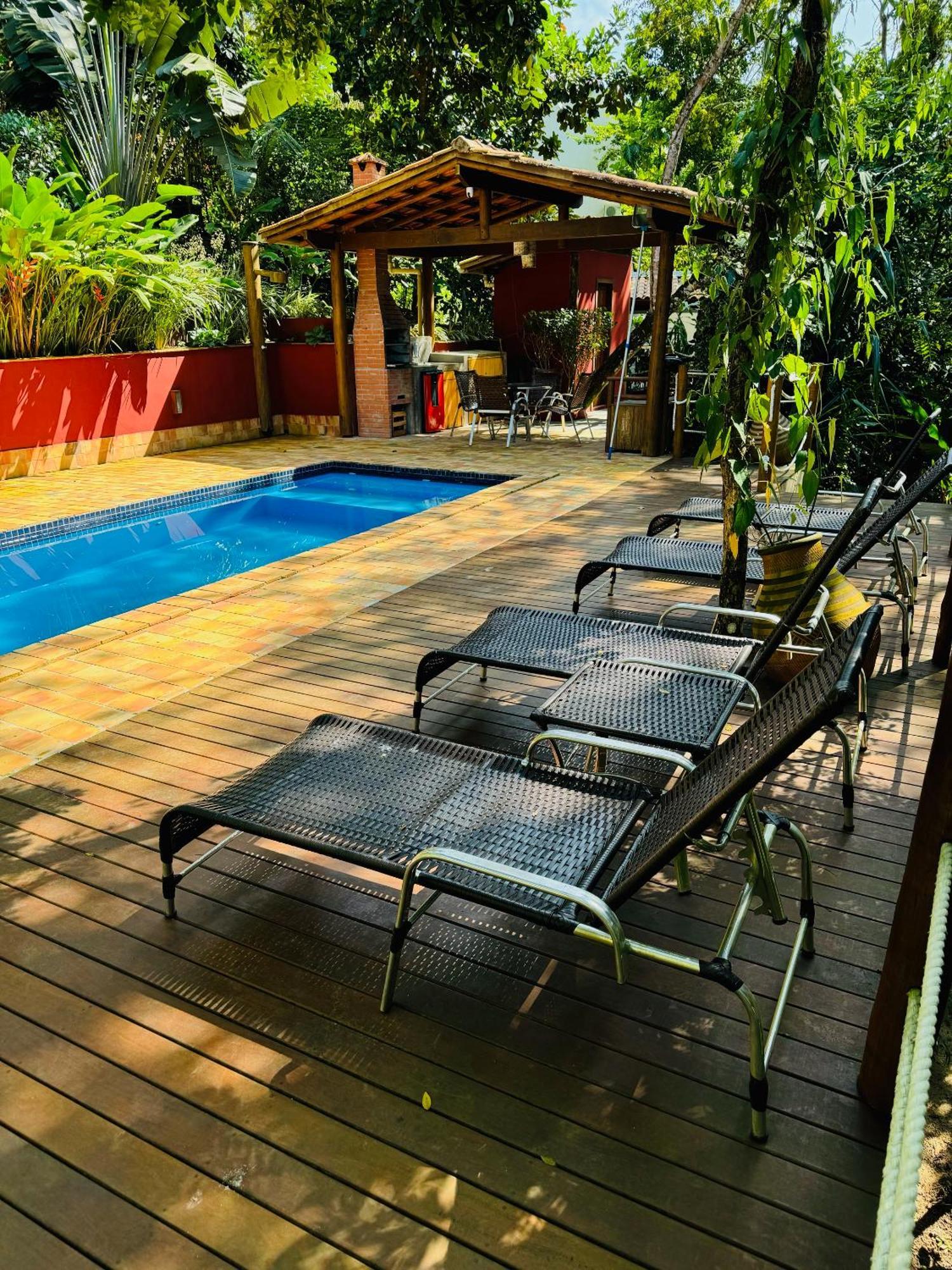Jardim Botanico Casa Rossa Bungalows & Apartments مورو دي ساو باولو المظهر الخارجي الصورة