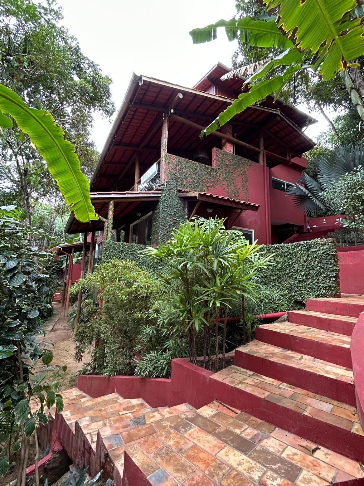 Jardim Botanico Casa Rossa Bungalows & Apartments مورو دي ساو باولو المظهر الخارجي الصورة