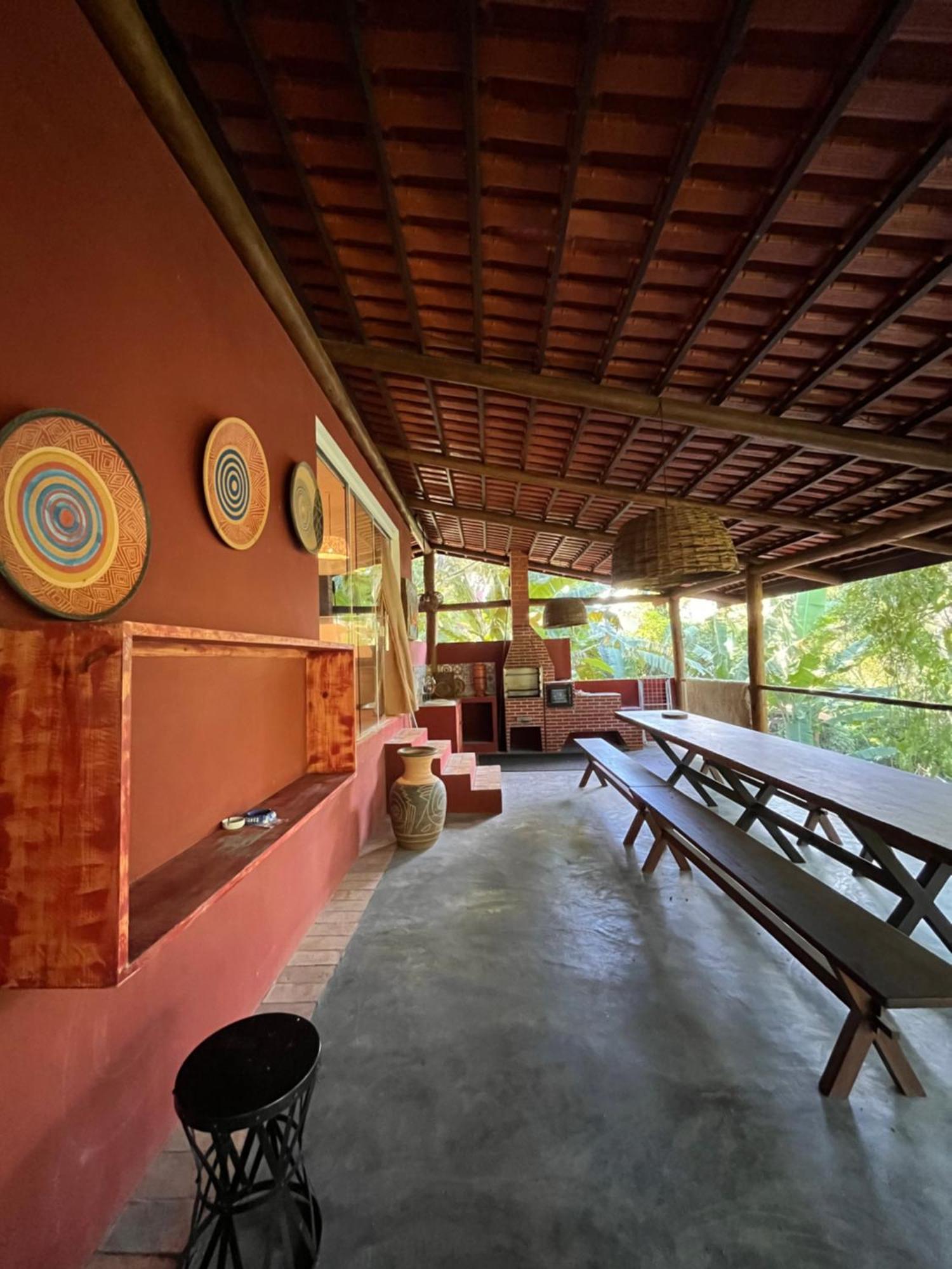 Jardim Botanico Casa Rossa Bungalows & Apartments مورو دي ساو باولو المظهر الخارجي الصورة