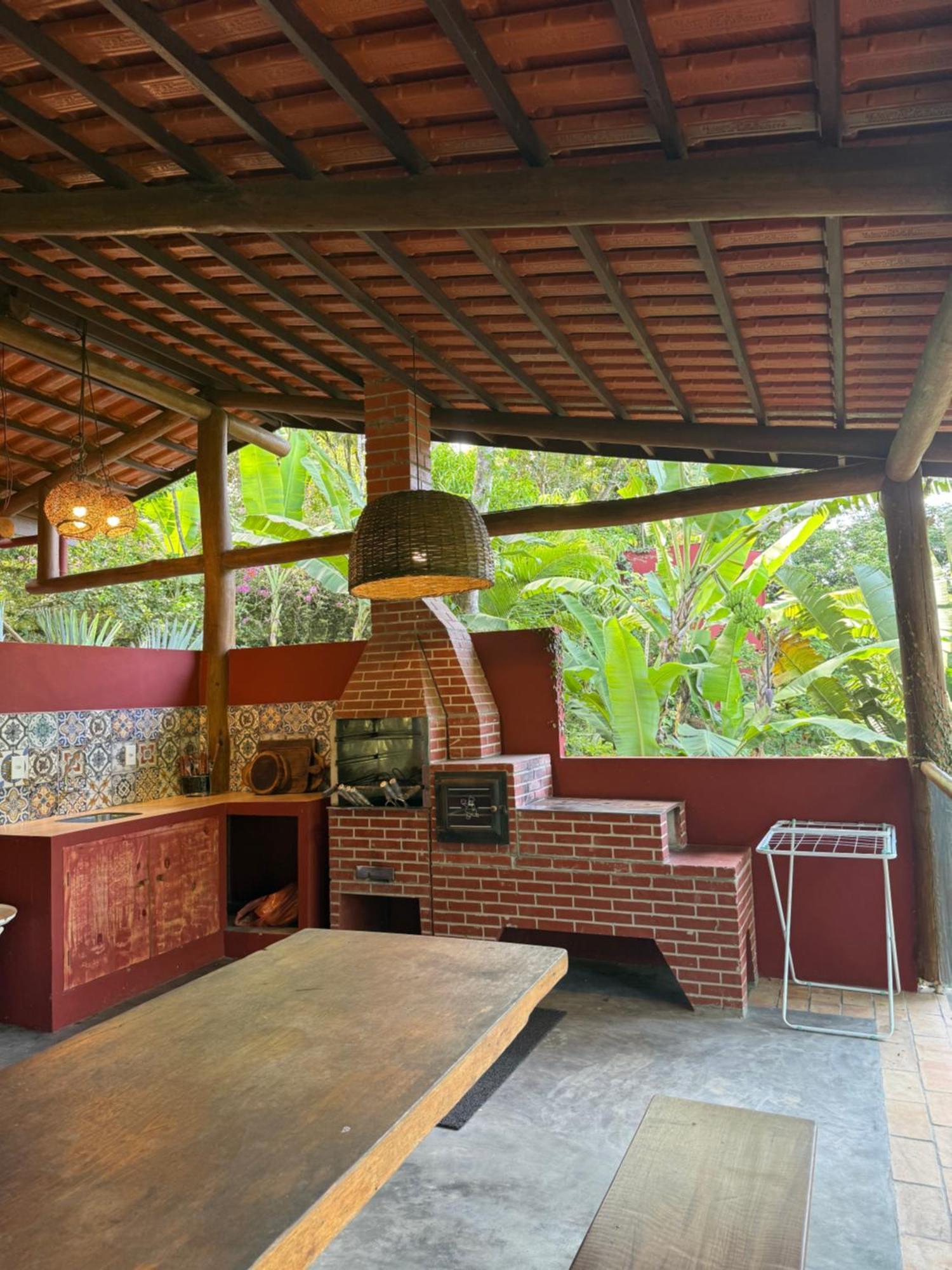 Jardim Botanico Casa Rossa Bungalows & Apartments مورو دي ساو باولو المظهر الخارجي الصورة