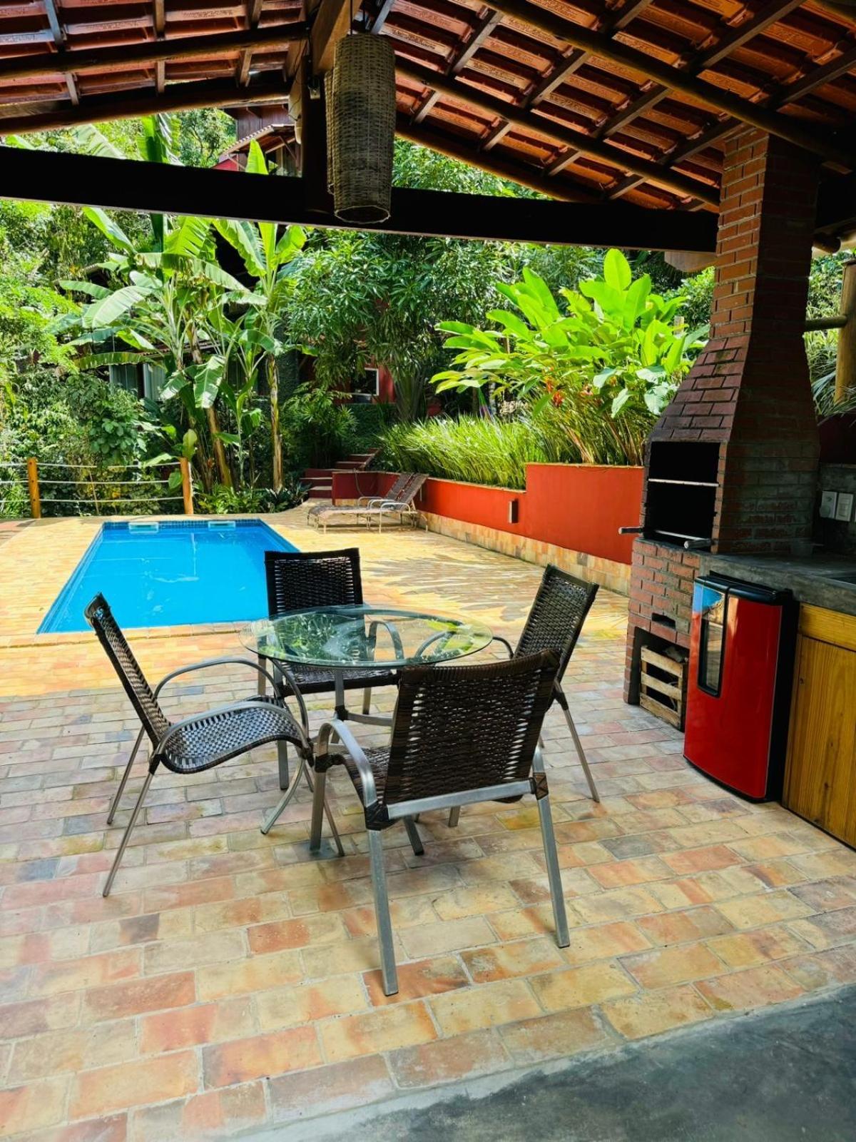 Jardim Botanico Casa Rossa Bungalows & Apartments مورو دي ساو باولو المظهر الخارجي الصورة